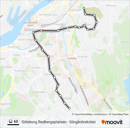 60  Line Map