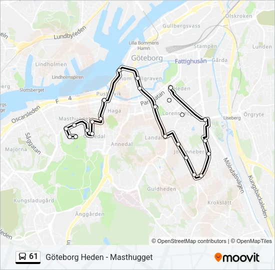 61  Line Map