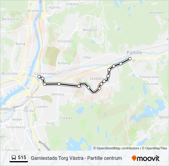 515  Line Map