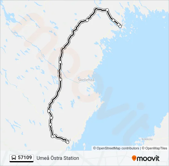 57109 Bus Line Map