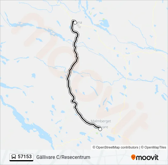 57153 Bus Line Map