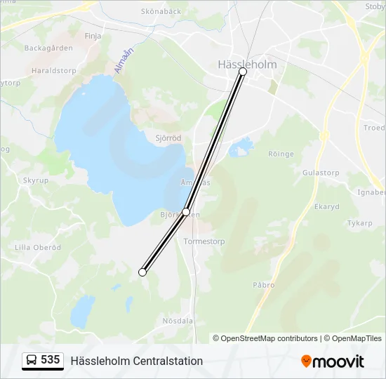 535  Line Map