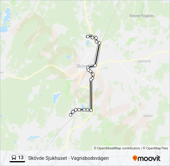 13  Line Map