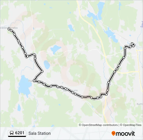 6201  Line Map