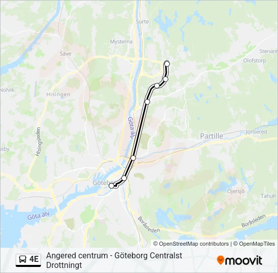 4E  Line Map