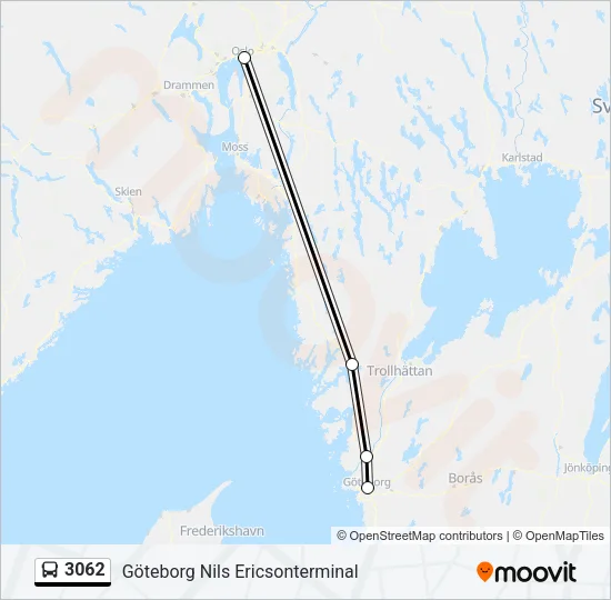 3062 Bus Line Map