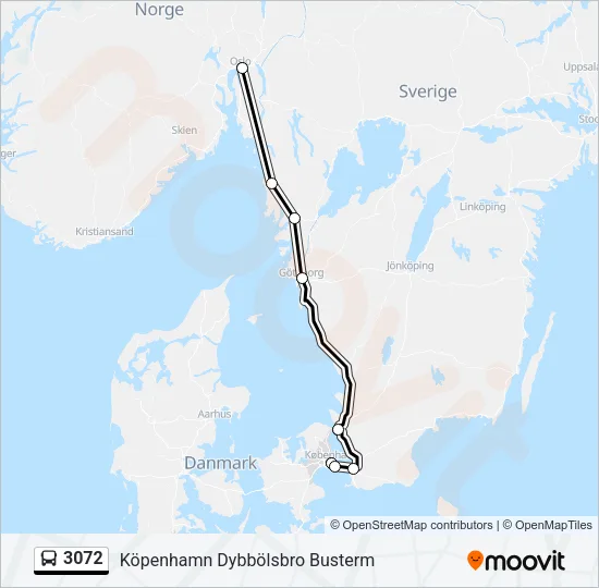 3072 Bus Line Map