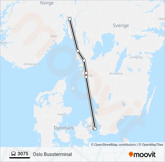 3075 Bus Line Map