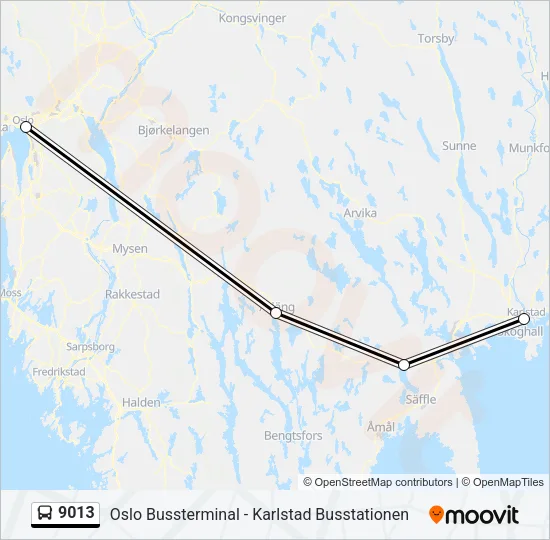 9013  Line Map