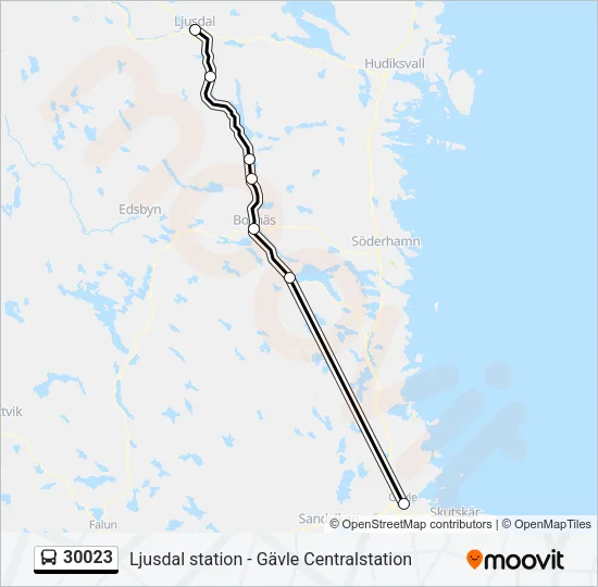 30023  Line Map