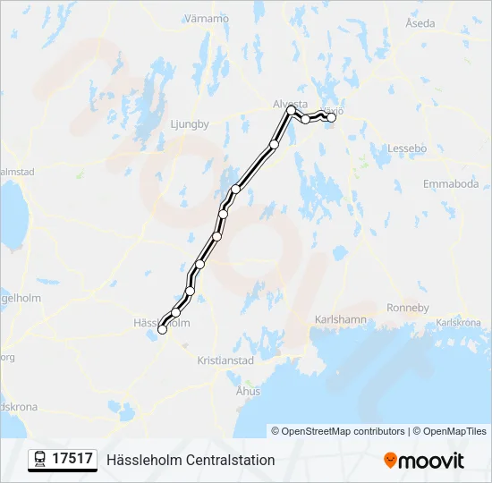 17517 Train Line Map