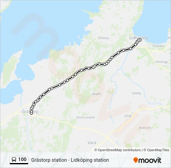 100  Line Map