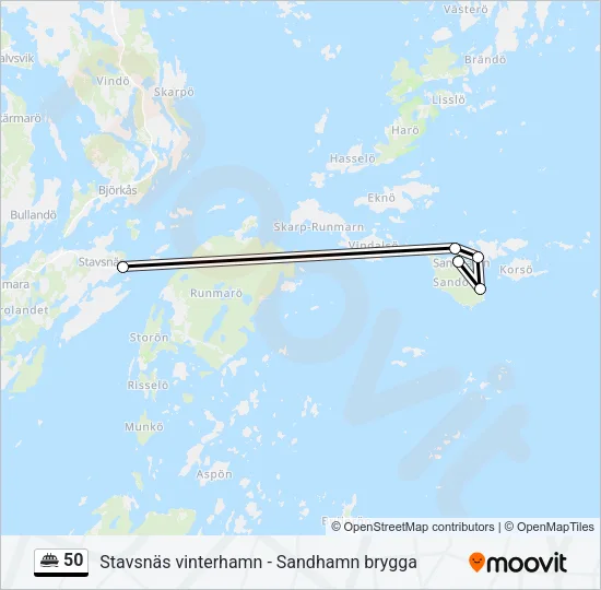 50  Line Map