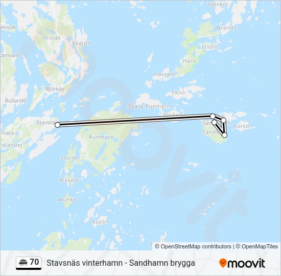 70  Line Map