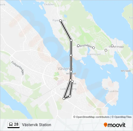 28  Line Map