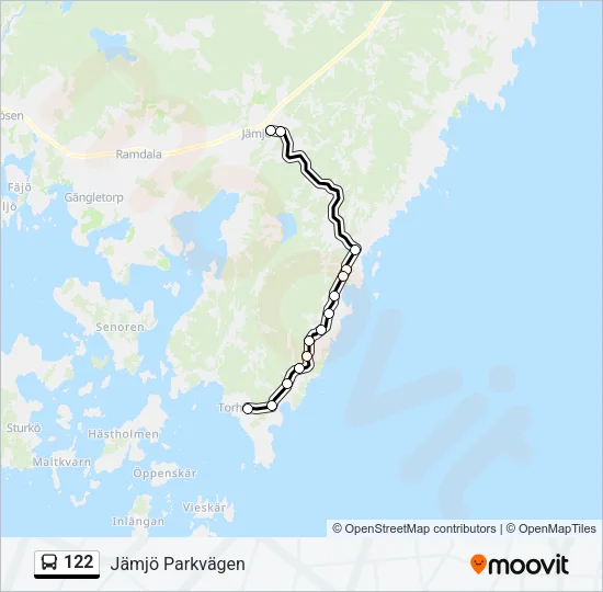 122  Line Map