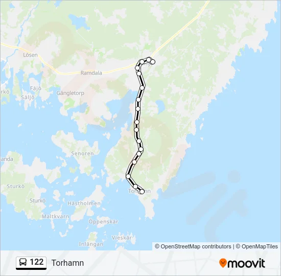 122  Line Map