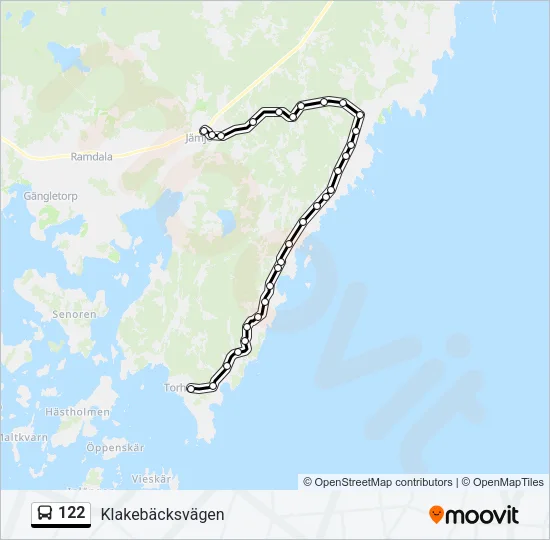 122  Line Map
