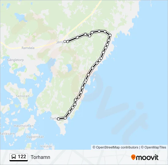 122  Line Map