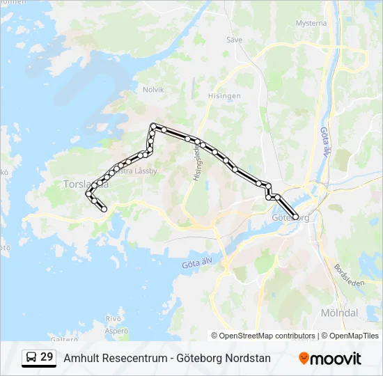 29  Line Map