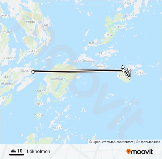 10  Line Map