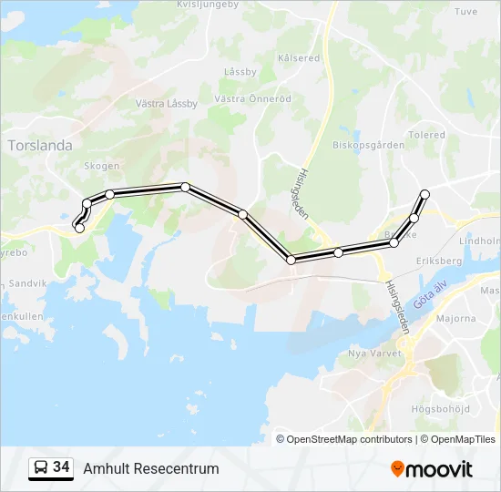 34  Line Map