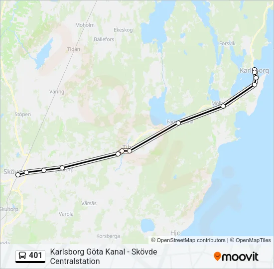 401  Line Map