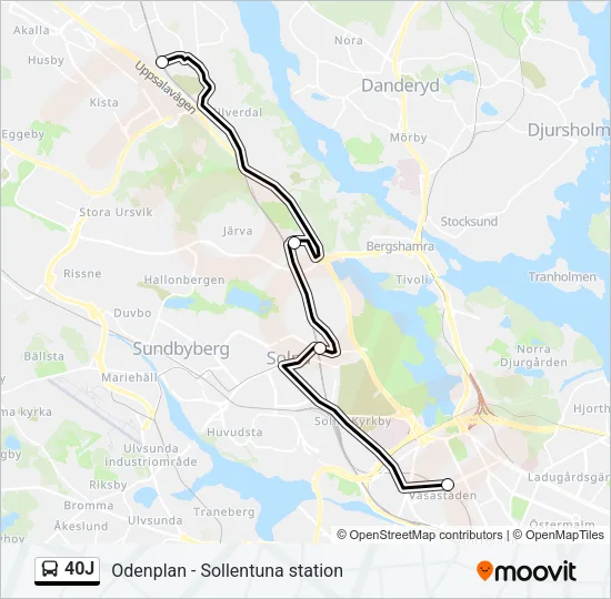 40J  Line Map