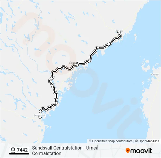 7442 Train Line Map