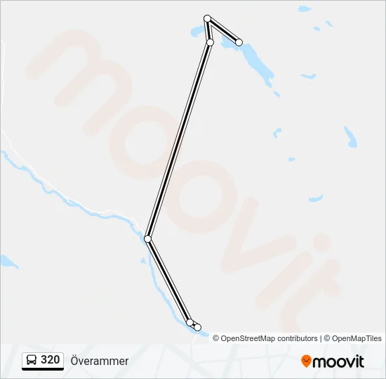 320 Bus Line Map