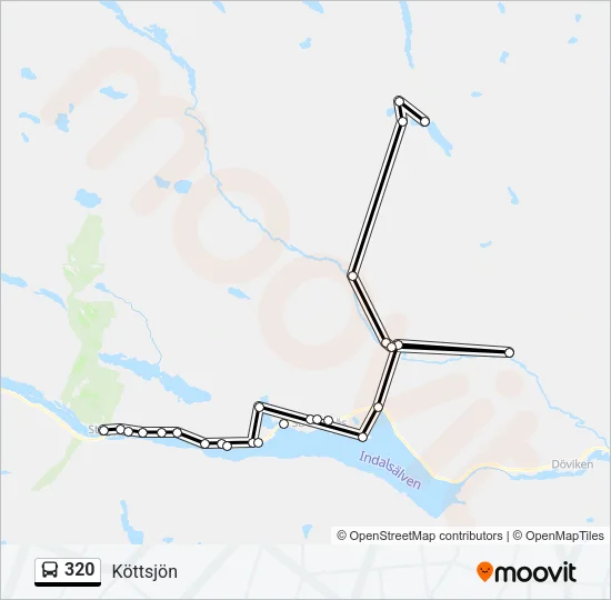 320 Bus Line Map
