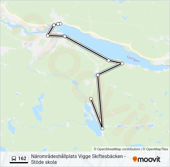 162 Bus Line Map