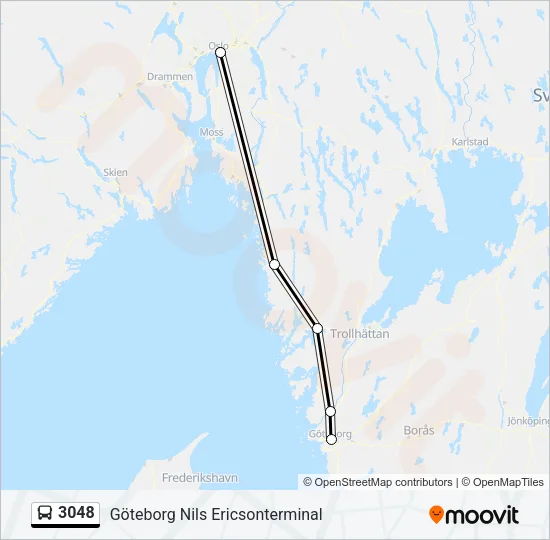 3048 Bus Line Map