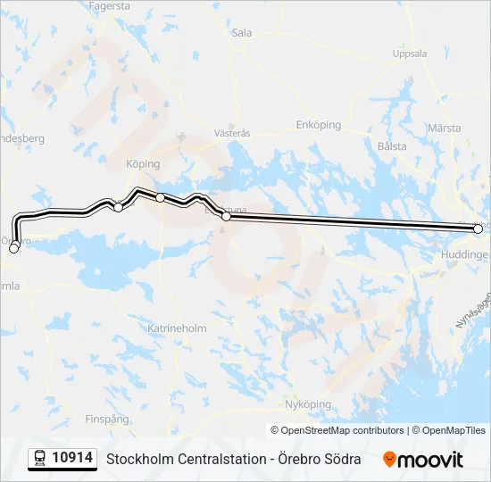 10914 Train Line Map
