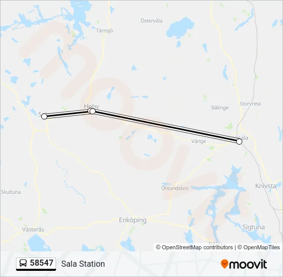 58547  Line Map