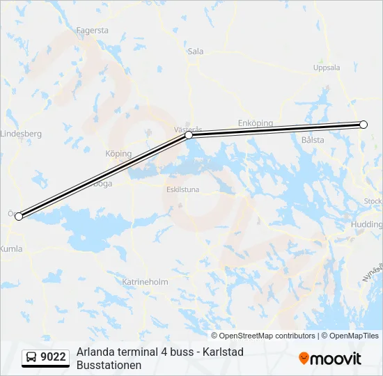 9022  Line Map