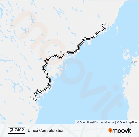 7402 Train Line Map