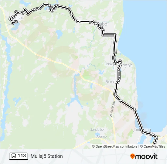 113  Line Map