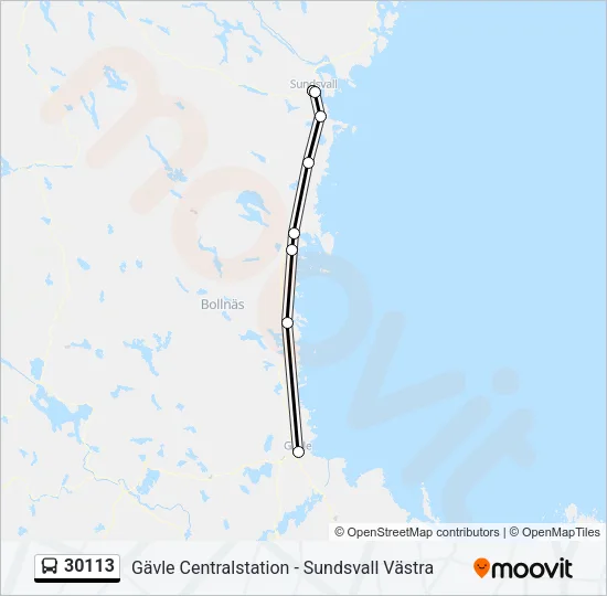 30113  Line Map