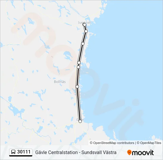 30111  Line Map