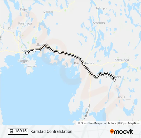 18915 Train Line Map