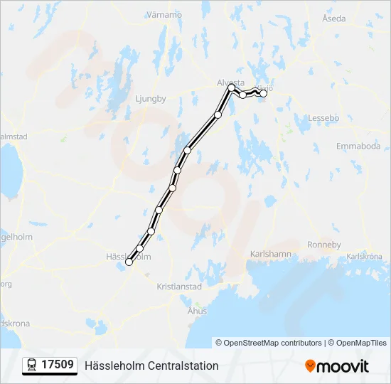17509 Train Line Map