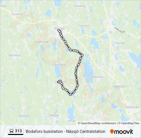 313  Line Map