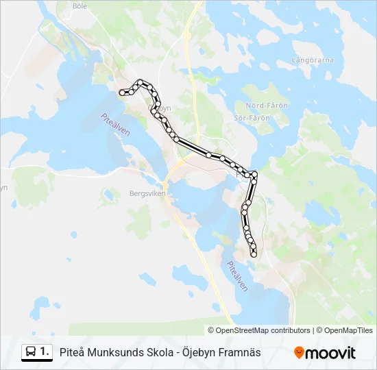 1. Bus Line Map
