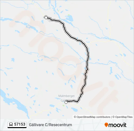 57153 Bus Line Map