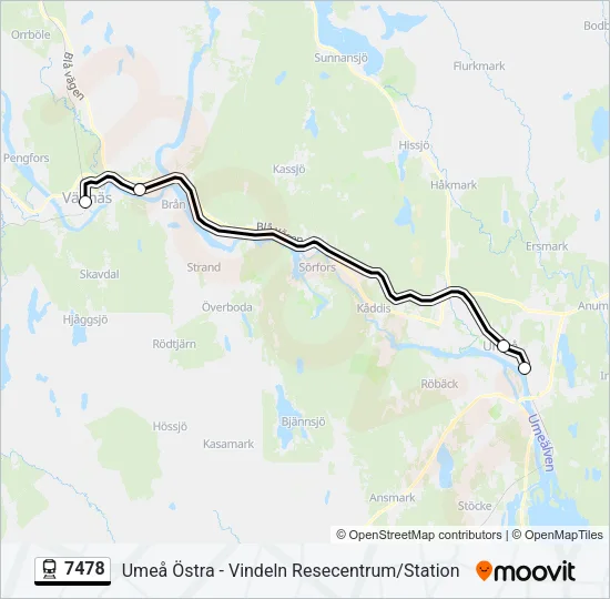 7478 Train Line Map