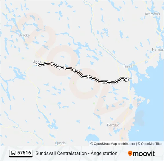 57516  Line Map