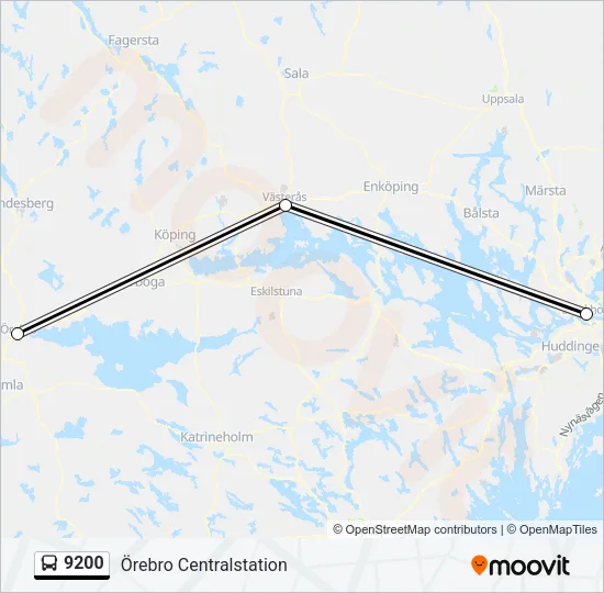 9200  Line Map