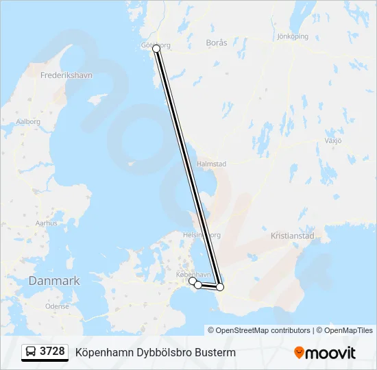 3728  Line Map