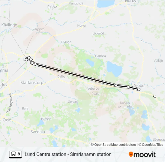 5  Line Map